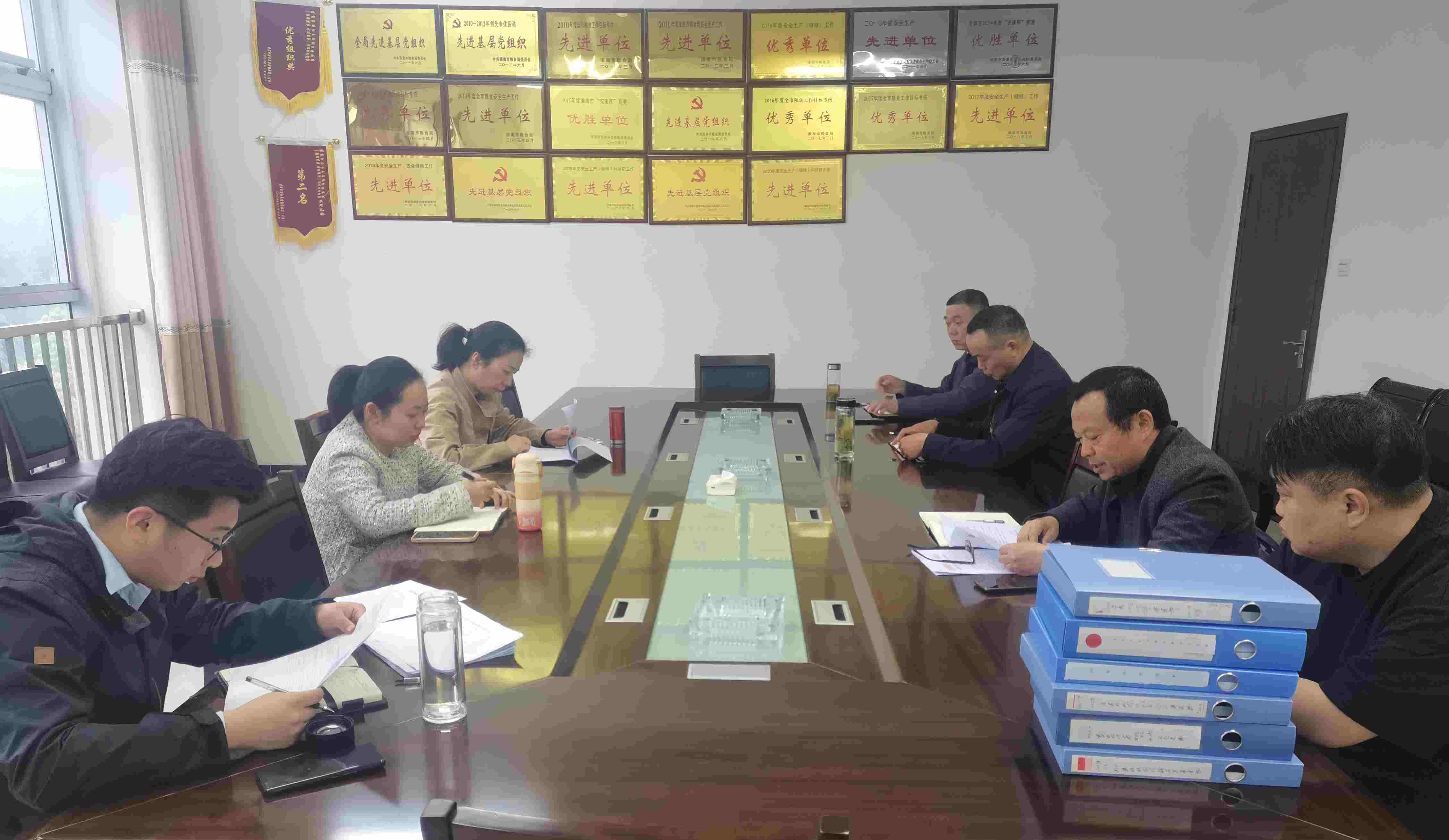 局黨組成員、副局長魏琨到儲備公司開展政策性糧食（定向）銷售專項檢查工作